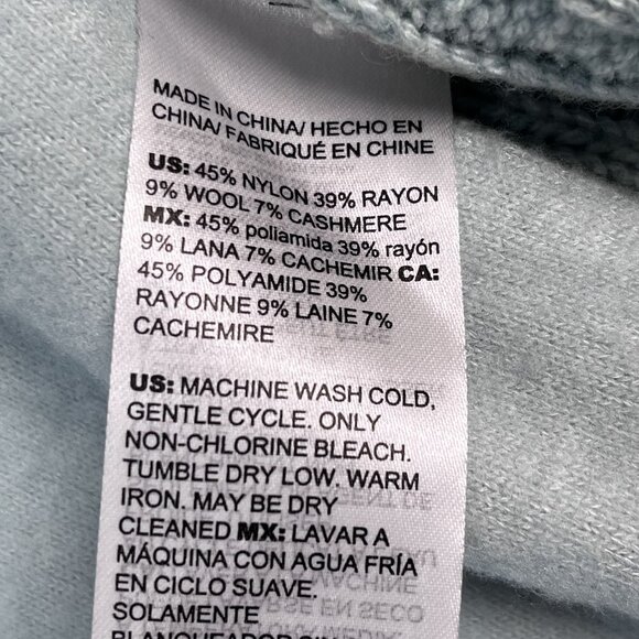 Chicos Two Piece Cableknit Wool & Cashmere Blend Cardigan & Top Sz Large - Picture 5 of 8